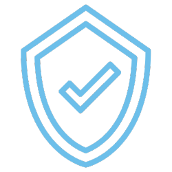 A shield icon